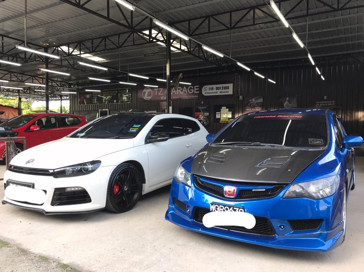 Bengkel Kereta JOHOR BATU PAHAT TZ garage Auto Spa Detailing (Headlamp)